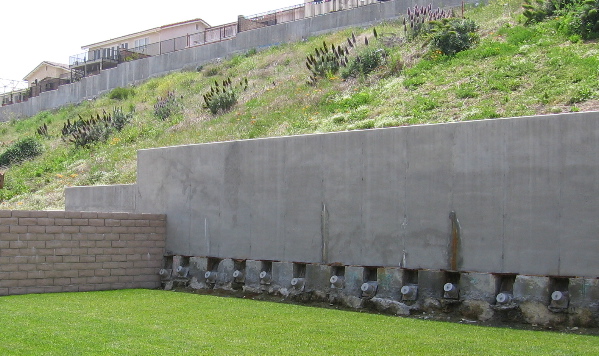 Disposal Gardens wall